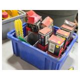 Lot of (1 Bin) Hilti® Powder-Actuated Cartridges (6.8/11 M10 STD Cal. 27 short, assorted varieties)