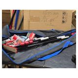 Zip Wall 10 Spring Loaded Poles Set of 4 with Velcro, Carry Bag