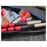 Zip Wall 10 Spring Loaded Poles Set of 4 with Velcro, Carry Bag