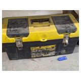 Lot of (3) Stanley (x2) and Husky (x1) Tool Boxes with Misc. Hand Tools and Hardwares