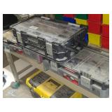 Lot of (3) Husky® 22" Professional Cantilever Organizers with Assorted Hardwares
