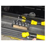 Husky 16" Tool Boxes (x2) + Stanley 16" Organizer with Assorted Hardwares