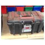Husky 16" Tool Boxes (x2) + Stanley 16" Organizer with Assorted Hardwares