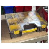 Husky 16" Tool Boxes (x2) + Stanley 16" Organizer with Assorted Hardwares