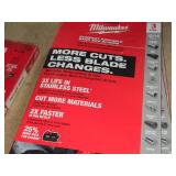 Lot of (4) Milwaukee® 30-9/16" 12/14 TPI Compact Portable Band Saw Blades | Thin Metal Extreme Metal Blade 3-pack (in original packaging)