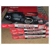 Lot of (4) Milwaukee® 30-9/16" 12/14 TPI Compact Portable Band Saw Blades | Thin Metal Extreme Metal Blade 3-pack (in original packaging)