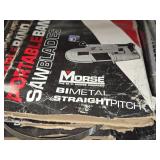 Lot of (11) M. K. Morse Bi Metal 44-7/8" 14 TPI Compact Portable Band Saw Blades 3-pack (in original packaging)
