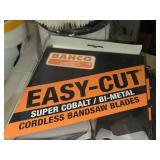 Lot of (10) Bahco® Easy-Cut® Super Cobalt / Bi-Metal Cordless Bandsaw Blades 3-pack 2