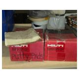 Lot of (1 Box + 1/2 Box) Hilti® Firestop Putty Pads CFS-P PA 7.25" x 7.25"