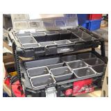 Lot of (4) Tool Organizers / Boxes (empty)
