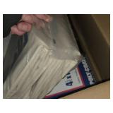 Lot of (3) Galaxy Products Paint Essentials Heavy Duty Poly Coated Canvas Dropcloth 12