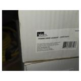 Lot of (1 Shelf) Power Cords, Power Cord Lockouts 220V/550V 44-819 by Ideal