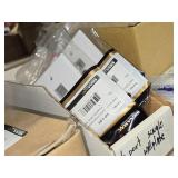 Lot of (1 Shelf) Electrical Faceplates and Switches