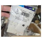 Lot of (1 Shelf) Electrical Faceplates and Switches