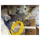 Lot of (1 Shelf) Assorted Electrical Supplies, Consumables, Connectors, Novar Controls ALS-300 Humidity, Signa Max 50-Pair 66 Block, MMF-300 Fire-Lite Alarms by Honeywell