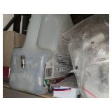 Lot of (1 Shelf) Assorted Electrical Supplies, Consumables, Connectors, Novar Controls ALS-300 Humidity, Signa Max 50-Pair 66 Block, MMF-300 Fire-Lite Alarms by Honeywell