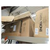 Misc. Electrical Equipment - Temporary + Trim Products - Nora NRM-611L2030WW 6" Open Ref 2000L 30K, Qmark Fan Forced Heater Ceiling Mount  EFF1500, Nora NHIOICD-415LE4