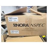 Misc. Electrical Equipment - Temporary + Trim Products - Nora NRM-611L2030WW 6" Open Ref 2000L 30K, Qmark Fan Forced Heater Ceiling Mount  EFF1500, Nora NHIOICD-415LE4