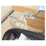 Lot of (1 Shelf) Misc. Building Maintenance Equipment, Unsanded Grout, Rollers, Scrapers, PGP-ADJ 4", Polyblend Non-Sanded Grout
