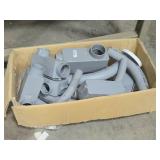 Lot of (1 Box) Carlson PVC Rigid Non-Metallic Conduit + Conduit Bodies