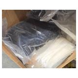 Lot of (1 Box) Zip Ties 7" to 11" lengths + various