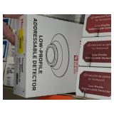 Lot of (1 Shelf) Commercial Fire Alarm Equipment - various brands and components