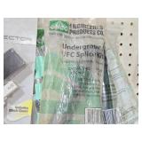 Pegboard Wall Lot - Lithonia Lighting Track Lighting T-Connector, Scotch Indoor Double Sided Mounting TapeEverbilt Neoprene Washers, Heavy Duty Extension Cord, Clips, Appliance Hoses, Misc. Hardware