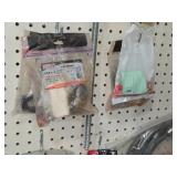 Pegboard Wall Lot - Lithonia Lighting Track Lighting T-Connector, Scotch Indoor Double Sided Mounting TapeEverbilt Neoprene Washers, Heavy Duty Extension Cord, Clips, Appliance Hoses, Misc. Hardware
