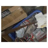 Lot of (1 Bin) Commercial Electrical Supplies - Wiremold Ratchet-Pro PVC Outlet Box Adjusting Ring, Wiremold 7 Digit #1008009, Straps, Wiremold On Wall PVC Outlet Kit and more