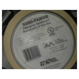 Lot of (9) Allied Moulded Products Fiberglass Reinforced Nonmetallic 4" Fan Boxes 9350-FANVB