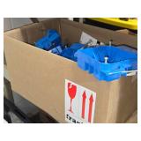Lot of (17) Carlon B418A-UPC 4 Square Zip Box with Nails