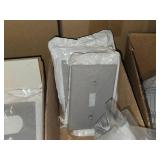 Lot of (1 Shelf) Commercial / Residential Wall Face Plates - Various Brands Including Leviton, Lutron, Trademaster