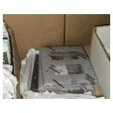 Lot of (1 Shelf) Commercial / Residential Wall Face Plates - Various Brands Including Leviton, Lutron, Trademaster
