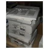 Lot of (5 Boxes / 47) Leviton Decora 3-gang  Wall Plate White #84411-40 (in original packaging)