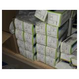 Lot of (18 Boxes) Leviton Decora Adapter Plate with Mounting Screws #80414-GY 5-count ( 90 total items ) (in original packaging)