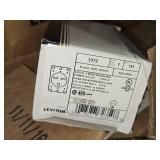 Lot of (1 Box) Leviton 2-pole 3-wire Grounding Power Supply #161-5372 10-count ( 10 total items ) (in original packaging)