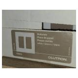 Lot of (3 Boxes) Lutron 2-gang Screwless Wall Plate White #CW-2-WH 12-count ( 36 total items ) (in original packaging)