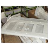 (9) Leviton Decora 4-gang Wall Plates + (5) 4-gang Blank Wall Plates White (in original packaging)