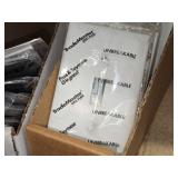 Lot of (63) Wall Plates - Leviton Decora 2-gang Standard White (x53), Single-Gang Standard Black (x5), Single-Gang Standard White (x5)