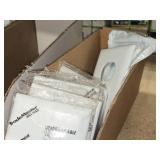 Lot of (63) Wall Plates - Leviton Decora 2-gang Standard White (x53), Single-Gang Standard Black (x5), Single-Gang Standard White (x5)