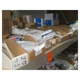 Lot of (1 Shelf / ~100) Leviton Wall Plates - Various Gang, Mostly White + Ivory and Black