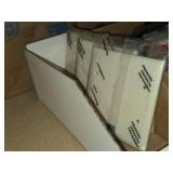 Lot of (1 Shelf / ~100) Leviton Wall Plates - Various Gang, Mostly White + Ivory and Black