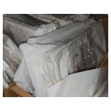 Lot of (1 Shelf / ~100) Leviton Wall Plates - Various Gang, Mostly White + Ivory and Black