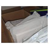 Lot of (1 Shelf / ~100) Leviton Wall Plates - Various Gang, Mostly White + Ivory and Black