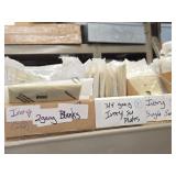 Lot of (62) Plates - Single Switch Wall Plate (x32), 3 and 4-gang Switch Plates (x8), 2-gang Blank Plates (x22) - All Ivory