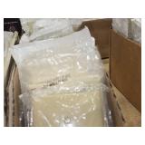 Lot of (62) Plates - Single Switch Wall Plate (x32), 3 and 4-gang Switch Plates (x8), 2-gang Blank Plates (x22) - All Ivory