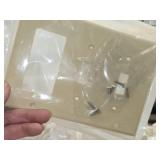 Lot of (62) Plates - Single Switch Wall Plate (x32), 3 and 4-gang Switch Plates (x8), 2-gang Blank Plates (x22) - All Ivory