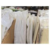Lot of (62) Plates - Single Switch Wall Plate (x32), 3 and 4-gang Switch Plates (x8), 2-gang Blank Plates (x22) - All Ivory