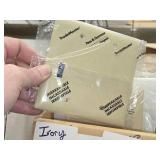Lot of (62) Plates - Single Switch Wall Plate (x32), 3 and 4-gang Switch Plates (x8), 2-gang Blank Plates (x22) - All Ivory