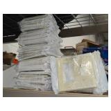 Lot of (83) 2-gang Switch Decora Wall Plates - Ivory